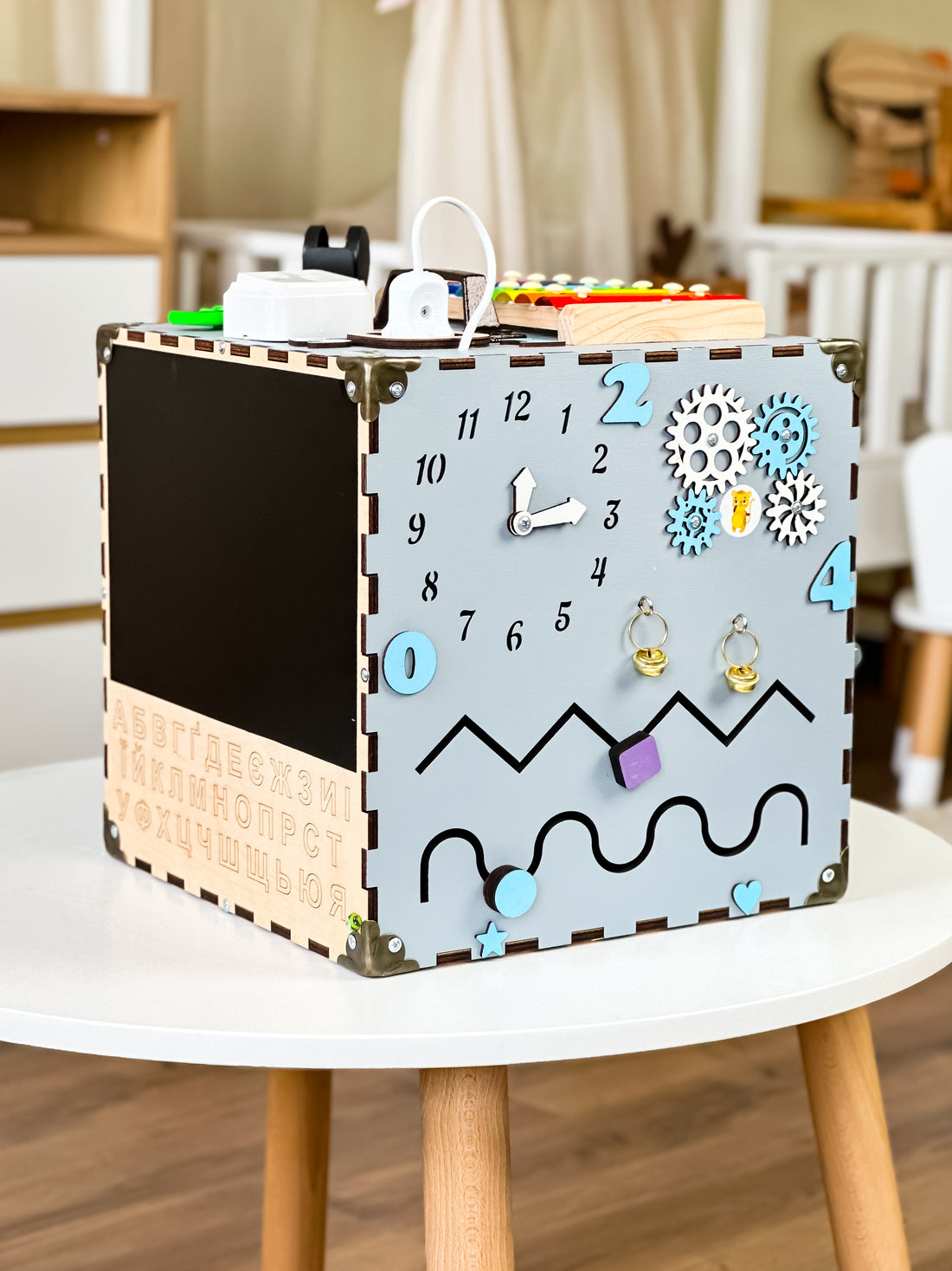 Busy Cube 1 Year Old, Busy Cube for Toddler, Busy Cube Montessori, Montessori Toys 3 Year Old, Montessori Board for Toddler