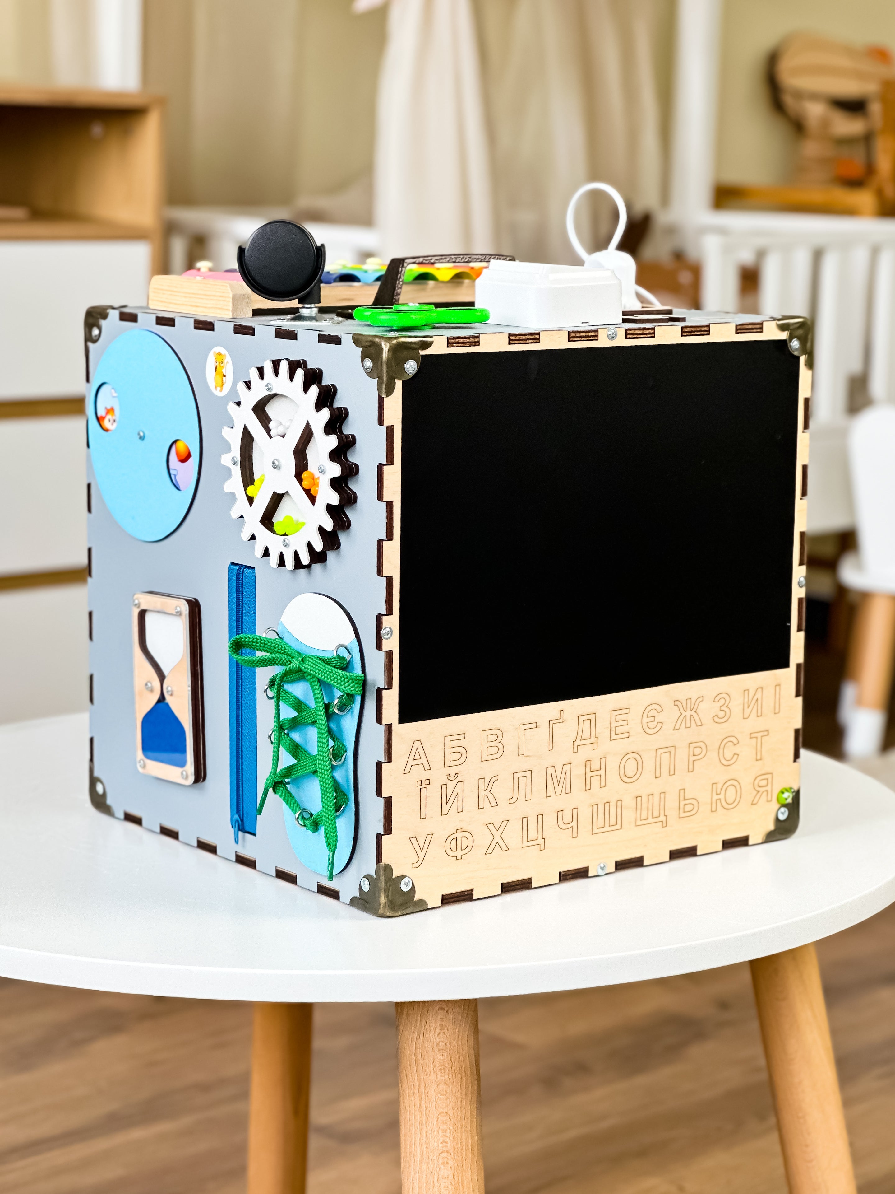 Busy Cube 1 Year Old, Busy Cube for Toddler, Busy Cube Montessori, Montessori Toys 3 Year Old, Montessori Board for Toddler