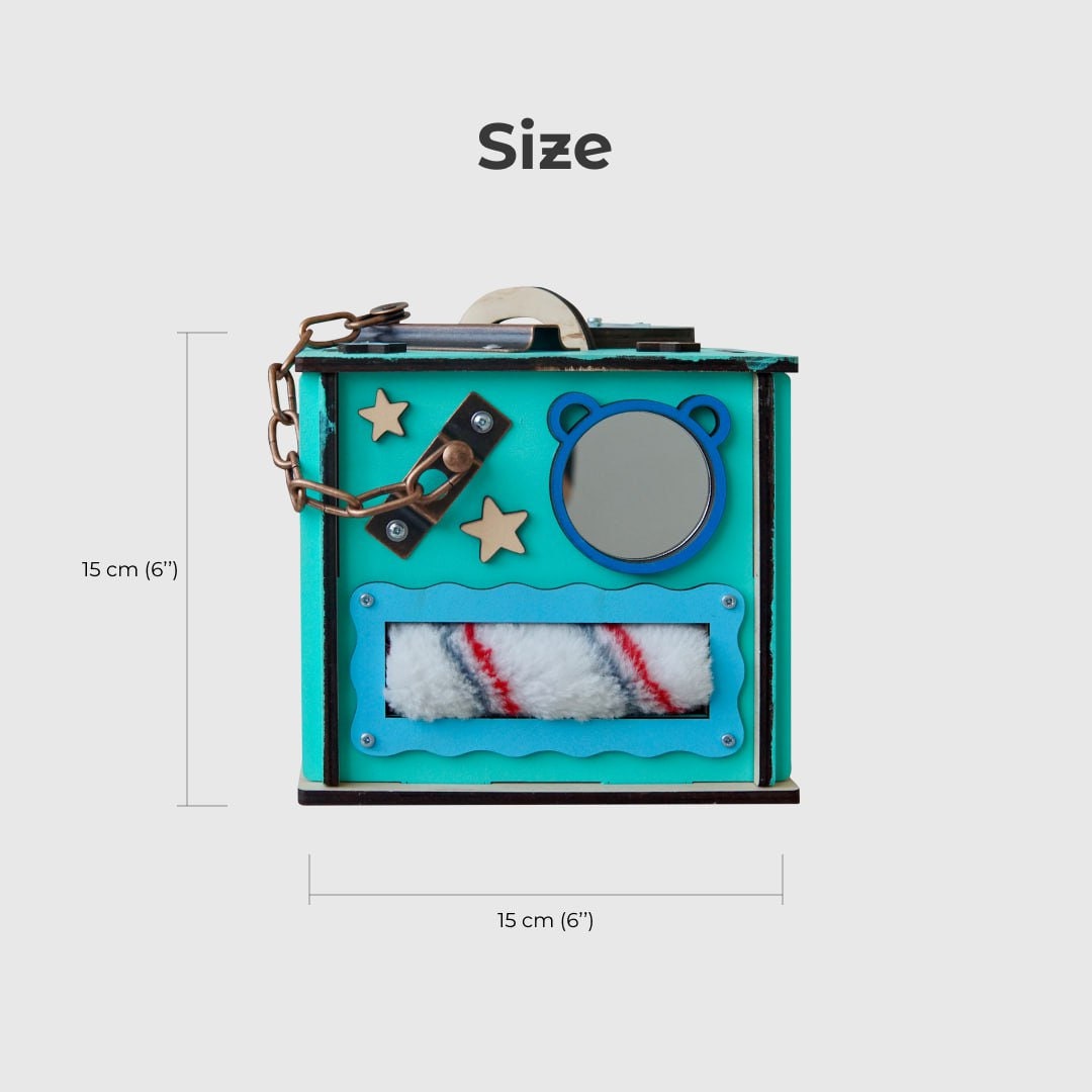Busy Cube Travel, Busy Cube 1 Year Old, Busy Cube Toy, Busy Box for Babies, Sensory Busy Board, Sensory Board, Autism Toys for Kids