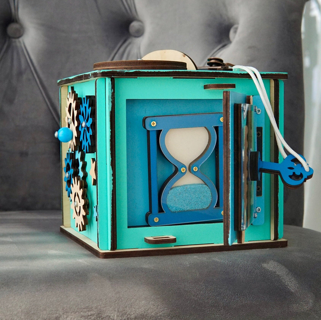 Busy Cube Travel, Busy Cube 1 Year Old, Busy Cube Toy, Busy Box for Babies, Sensory Busy Board, Sensory Board, Autism Toys for Kids