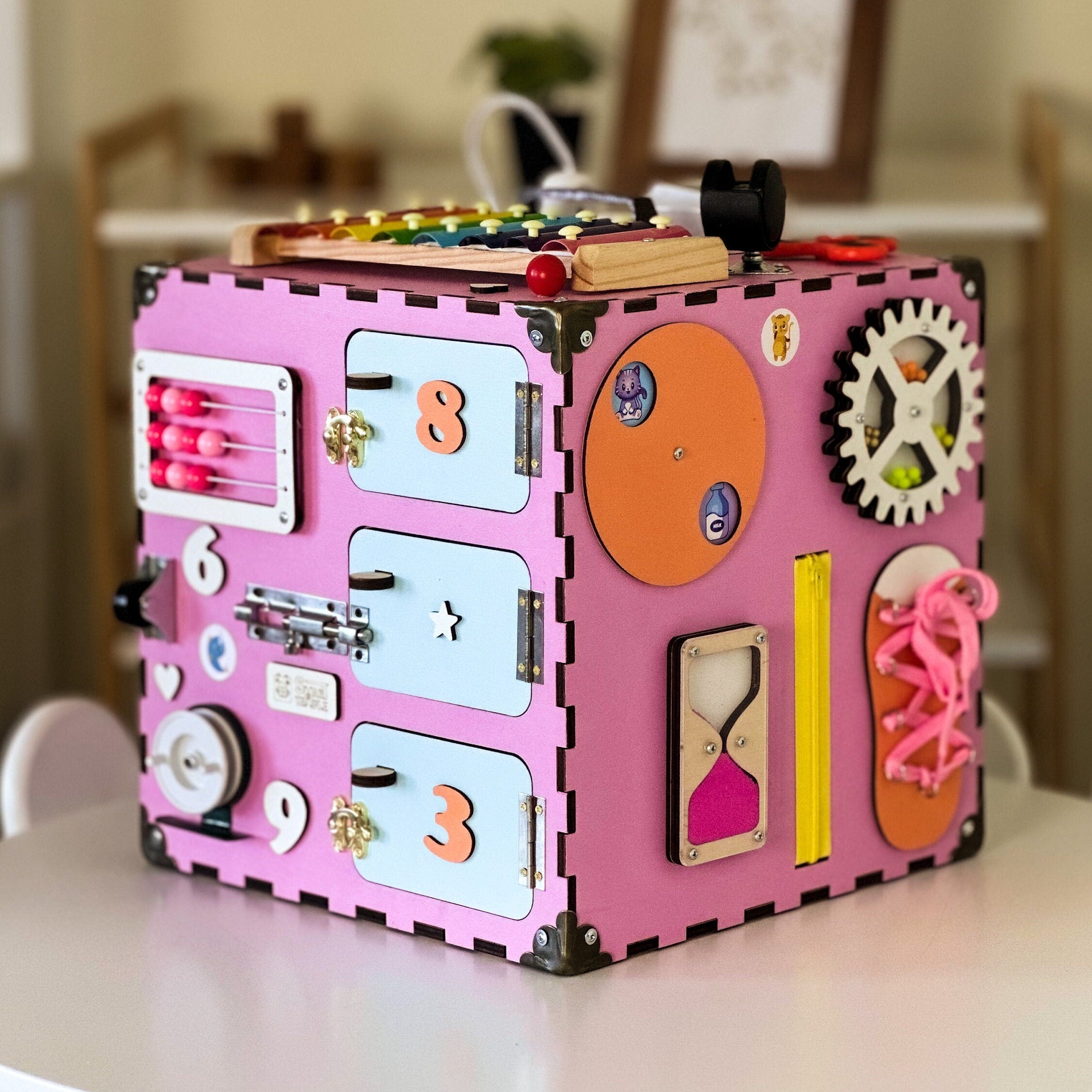 wooden toy for kids,
busy board cube,
busy cube montessori,
wooden play cube,
learning baby toy,
wooden toy for kids,
busy for toddler,
baby activity cube,
wooden montessori,
montessori cube,
montessori busyboard,
busy cube toy,
educational toys,