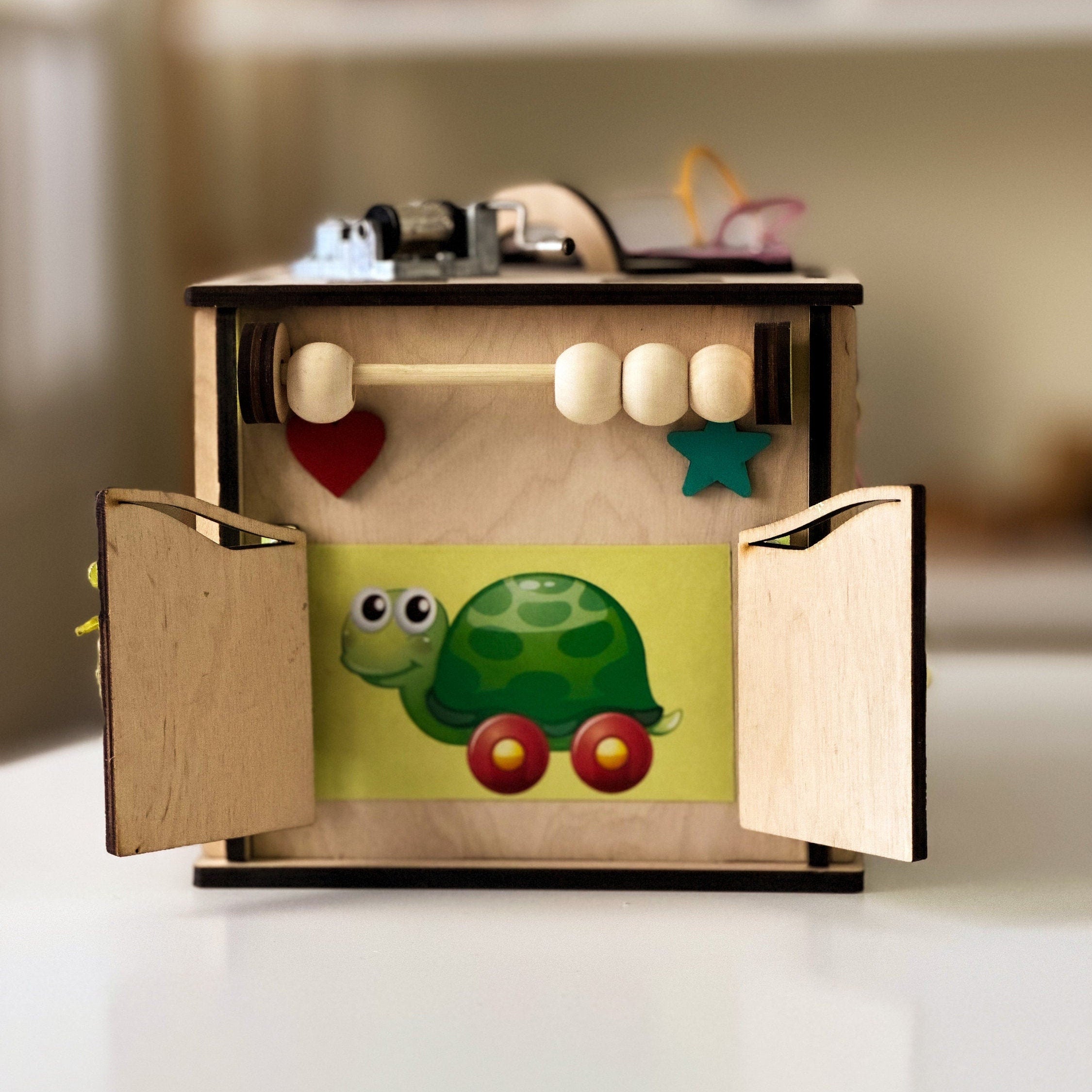 Busy Cube for 1 Year Old, Gift 1 Year Old Boy, Gift 1 Year Old Girl, Montessori Toys 1 Year Old, Personalized Gifts, Montessori Toys Baby