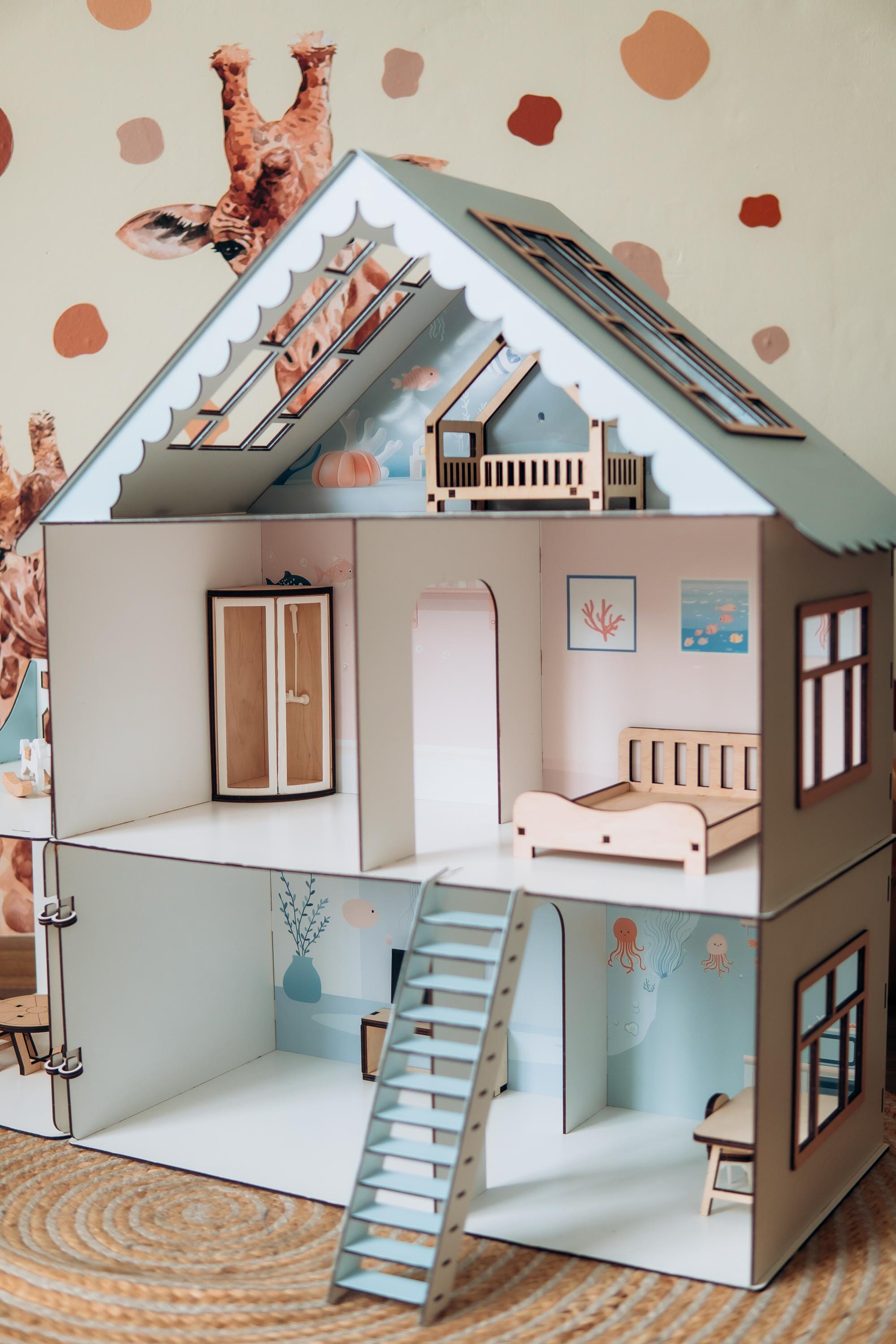 dollhouse accessorie,
modern doll house,
dollhouse furniture,
baby girl dollhouse,
nautical nursery toy,
princess dollhouse,
modern miniatures,
kids doll house,
doll house miniature,
painted doll house,
kids play doll house,
gifts for kids,
gift for baby girl