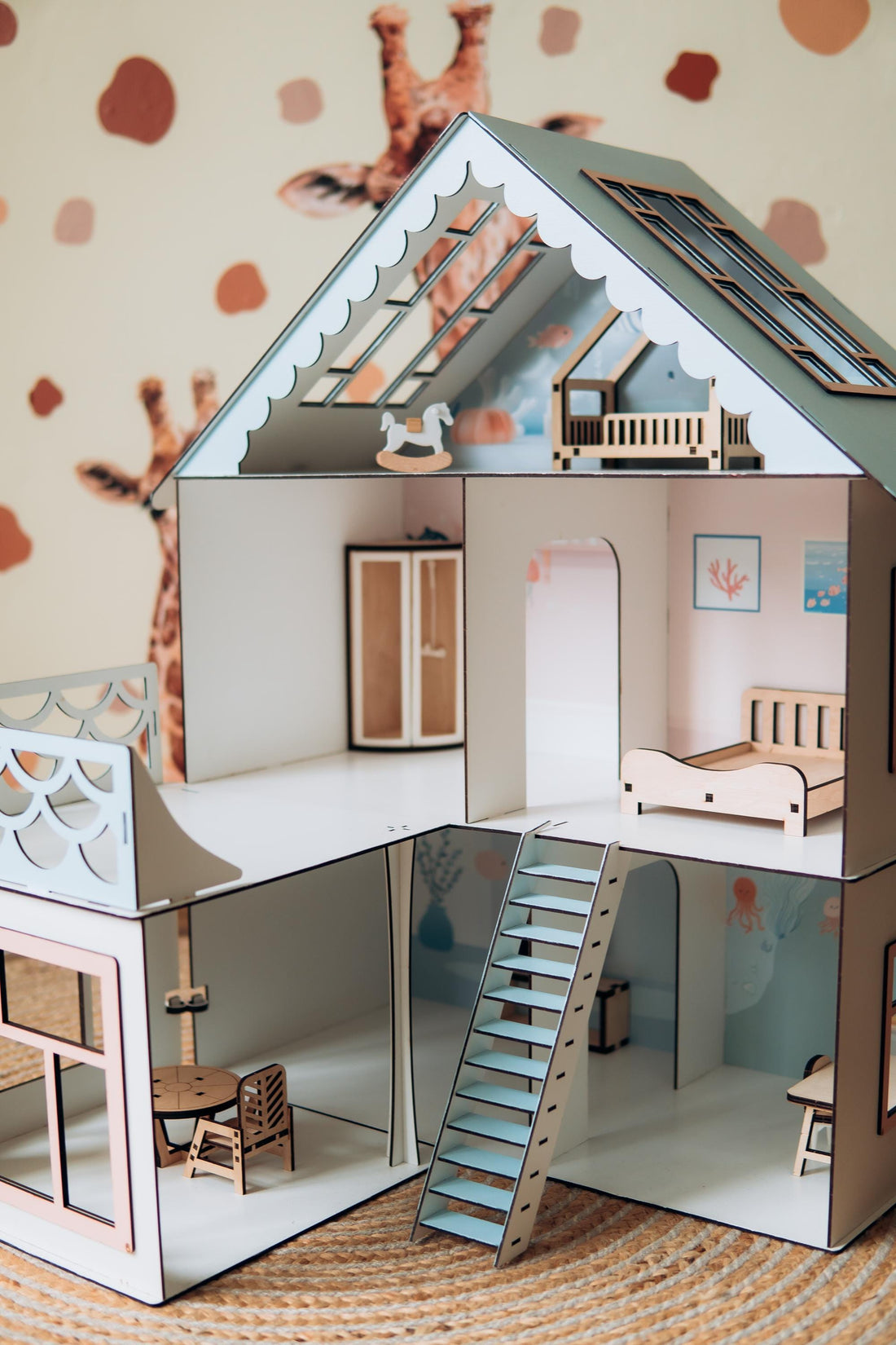 dollhouse accessorie,
modern doll house,
dollhouse furniture,
baby girl dollhouse,
nautical nursery toy,
princess dollhouse,
modern miniatures,
kids doll house,
doll house miniature,
painted doll house,
kids play doll house,
gifts for kids,
gift for baby girl