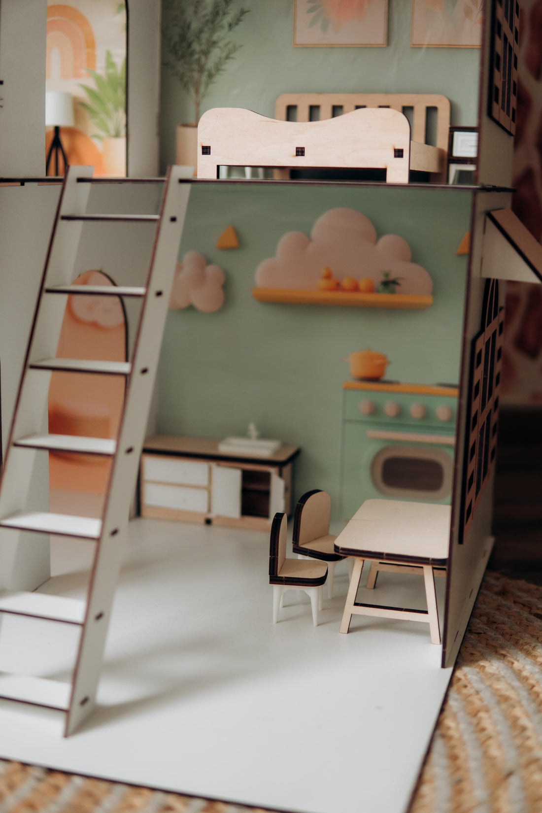 pink dollhouse,
wooden dollhouse,
house with windows,
big dollhouse,
house with balcony,
dollhouse furniture,
playhouse for girl,
kid&#39;s dollhouse,
large dollhouse,
house with shutters,
large playhouse,
dollhouse toy,
modern dolls house