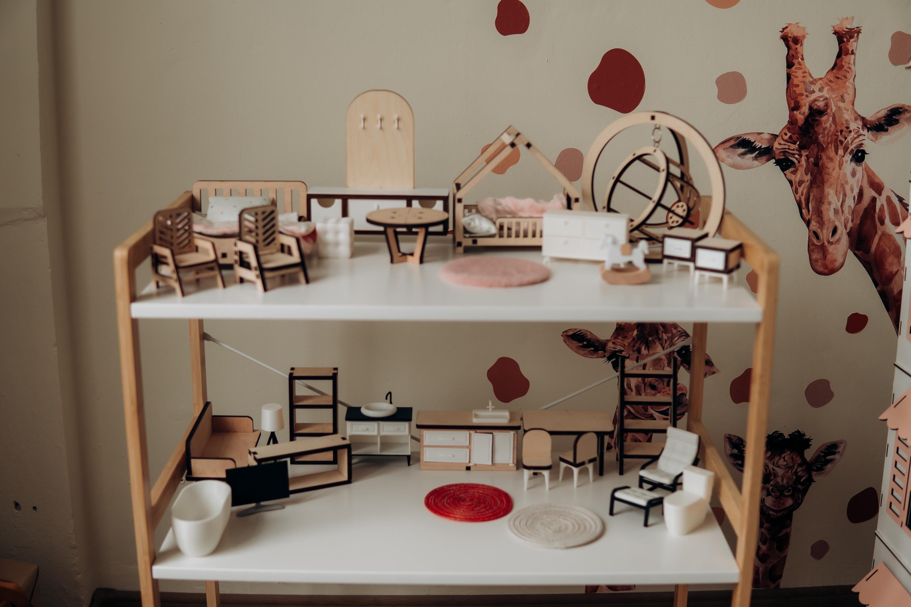 mini furniture,
dollhouse bed,
modern miniatures,
set for dollhouse,
miniature furniture,
doll accessories,
miniature bedroom,
small furniture,
miniature set,
mini dollhouse set,
miniature home,
dollhouse decor set,
doll accessories,