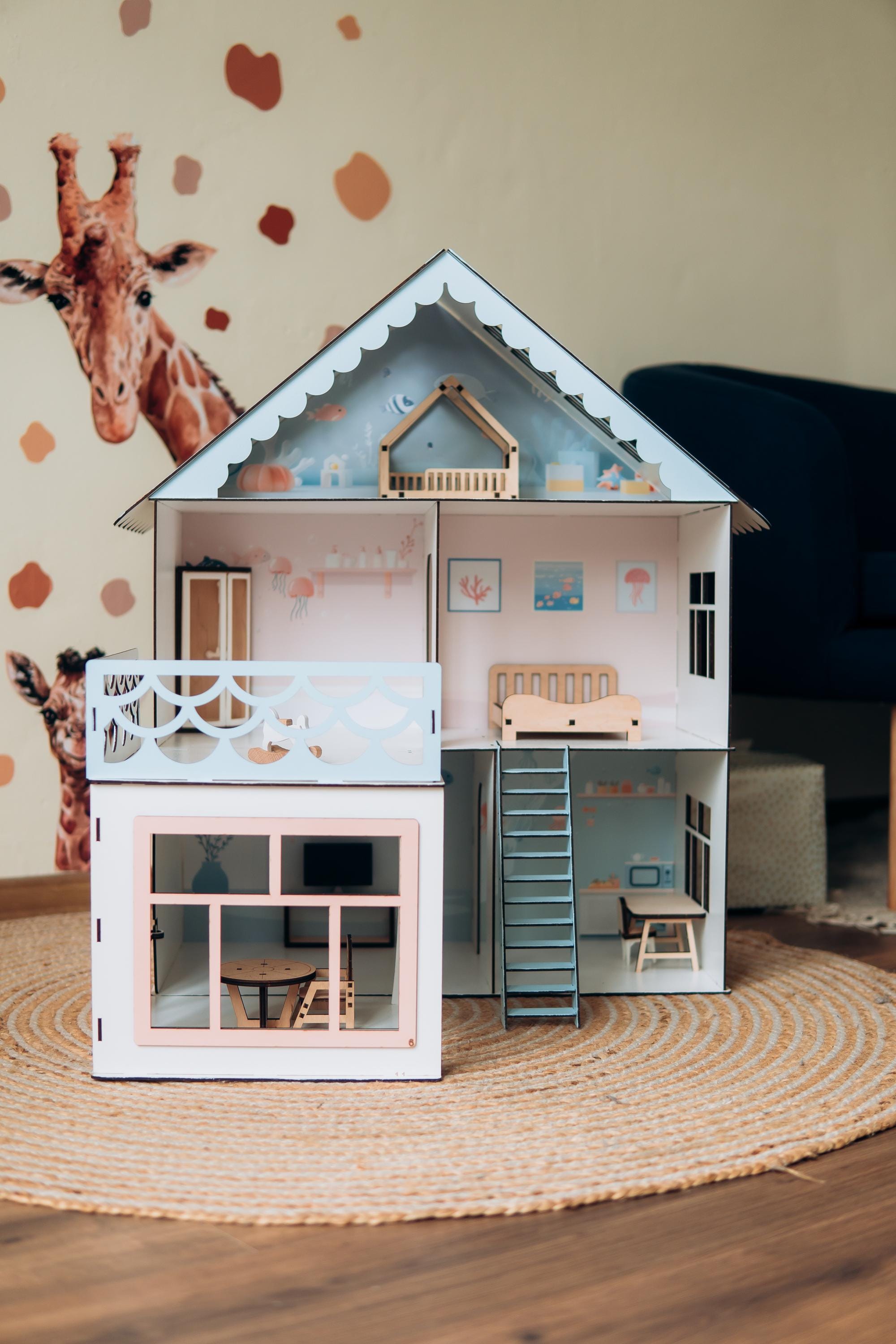 dollhouse accessorie,
modern doll house,
dollhouse furniture,
baby girl dollhouse,
nautical nursery toy,
princess dollhouse,
modern miniatures,
kids doll house,
doll house miniature,
painted doll house,
kids play doll house,
gifts for kids,
gift for baby girl