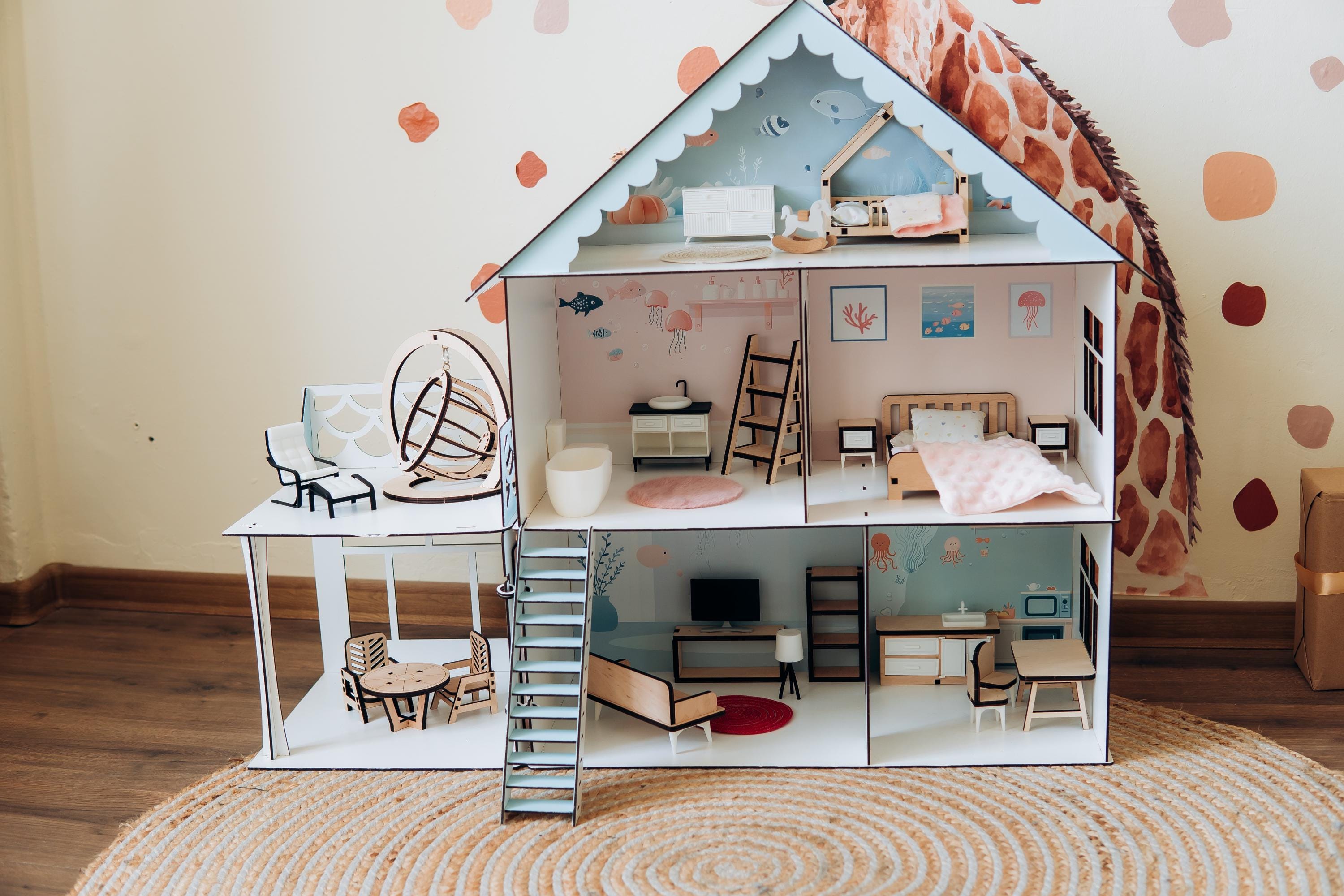 house with ladder,
wooden dollhouse,
dollhouse for girls,
miniature furniture,
large dollhouse,
dollhouse furniture,
nautical baby toy,
doll house furniture,
wood dollhouse,
nautical nursery decor,
custom dollhouse,
dollhouse light,
dollhouse accessory