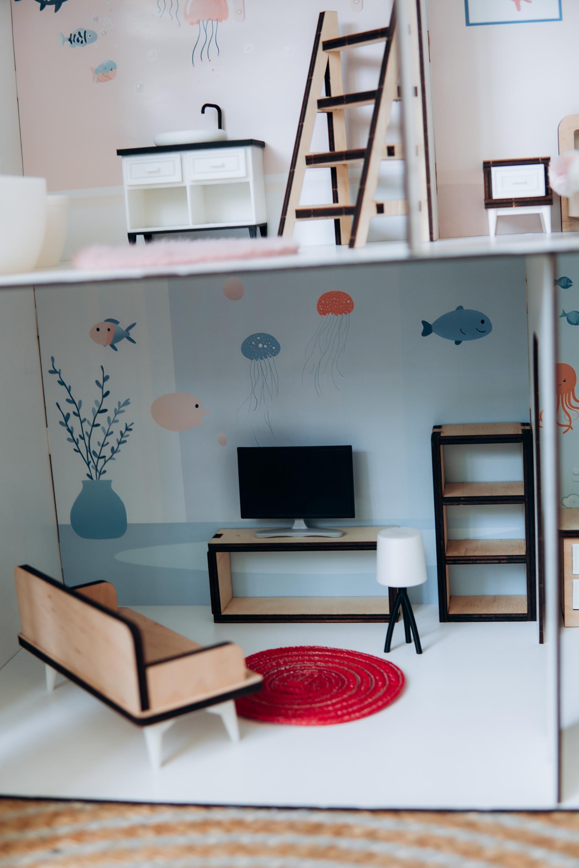 house with ladder,
wooden dollhouse,
dollhouse for girls,
miniature furniture,
large dollhouse,
dollhouse furniture,
nautical baby toy,
doll house furniture,
wood dollhouse,
nautical nursery decor,
custom dollhouse,
dollhouse light,
dollhouse accessory