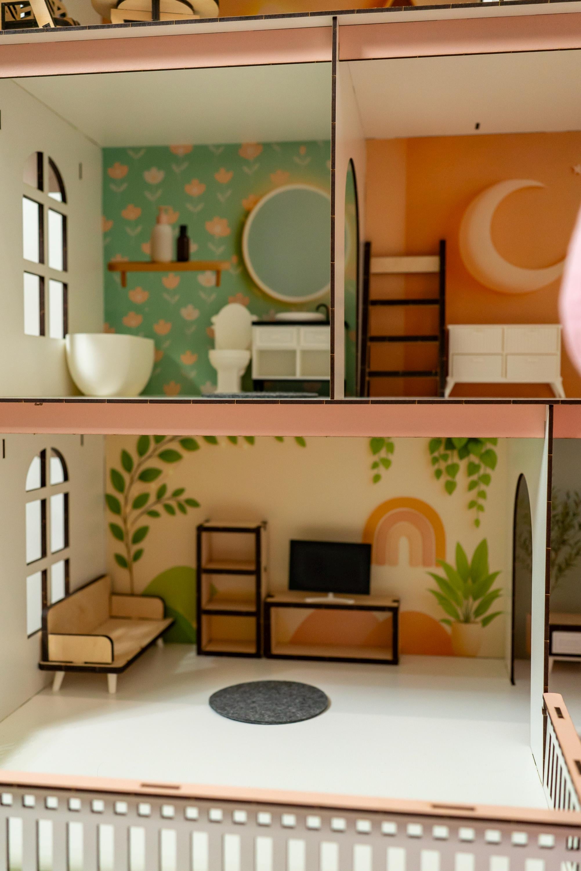 wooden dollhouse,
dollhouse for girls,
doll house decor,
toddler play house,
girl doll house,
modern dollhouse,
playhouse for dolls,
dollhouse for kids,
doll house set,
house with ladder,
playhouse for dolls,
toddler doll house,
dollhouse furniture,