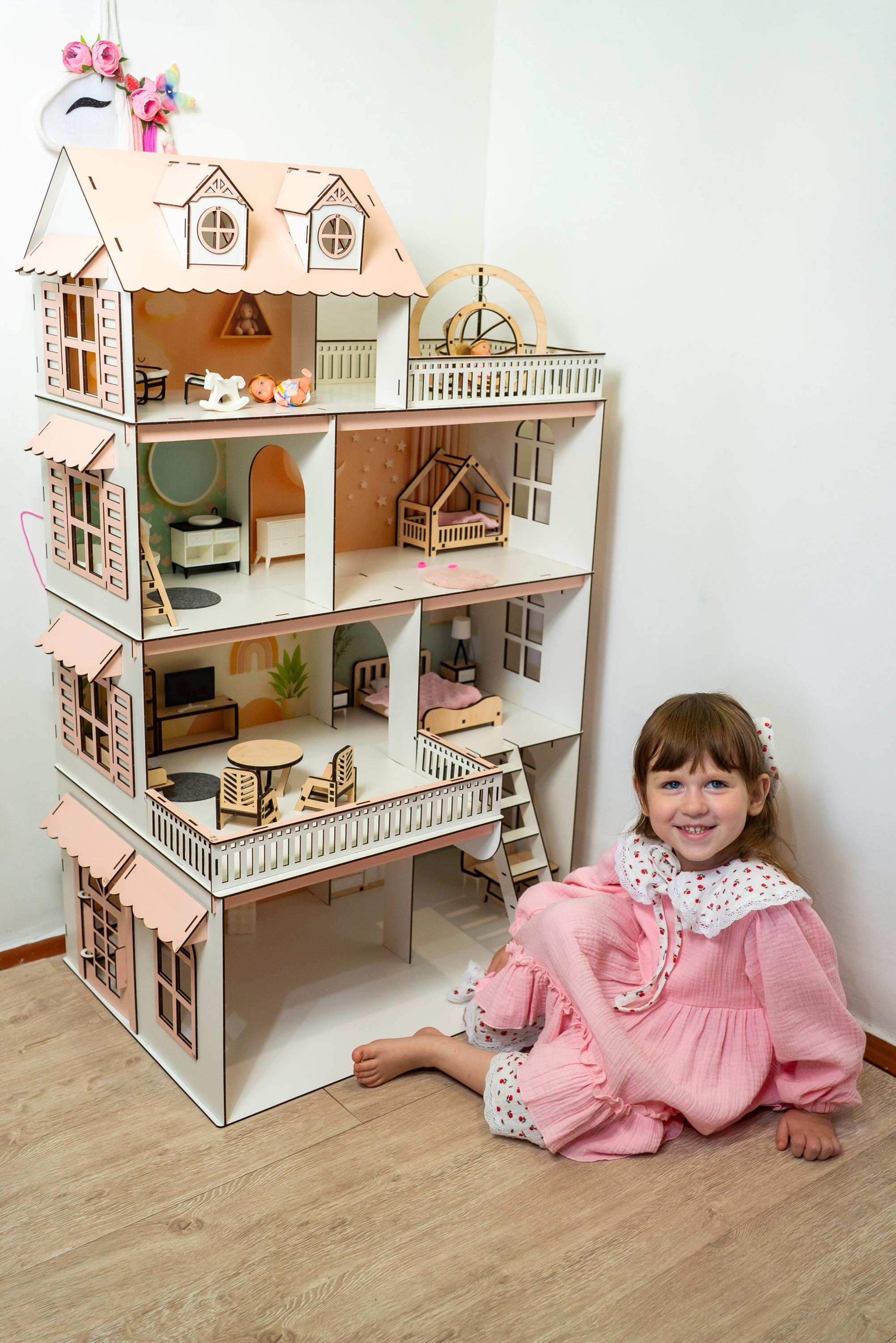 wooden dollhouse,
dollhouse for girls,
doll house decor,
toddler play house,
girl doll house,
modern dollhouse,
playhouse for dolls,
dollhouse for kids,
doll house set,
house with ladder,
playhouse for dolls,
toddler doll house,
dollhouse furniture,