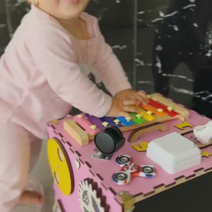 Busy Cube 1 Year Old, Busy Cube for Toddler, Busy Cube Montessori, Montessori Toys 3 Year Old, Montessori Board for Toddler