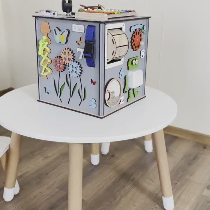 Personalized busy cube, Custom busy cube, Sensory busy cube, Personalized busy board, Custom busy board, Sensory busy box
